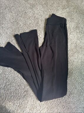 PrettyLittleThing Black Boot Cut Flare Pants